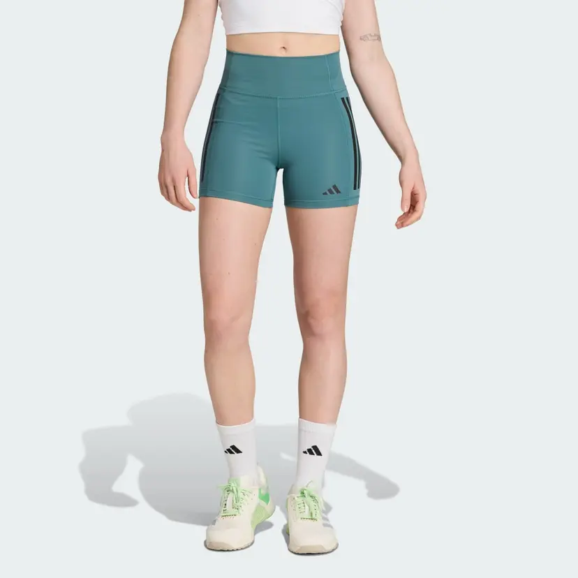 Adidas Optimé 3-Stripes 1/4 Short Tights