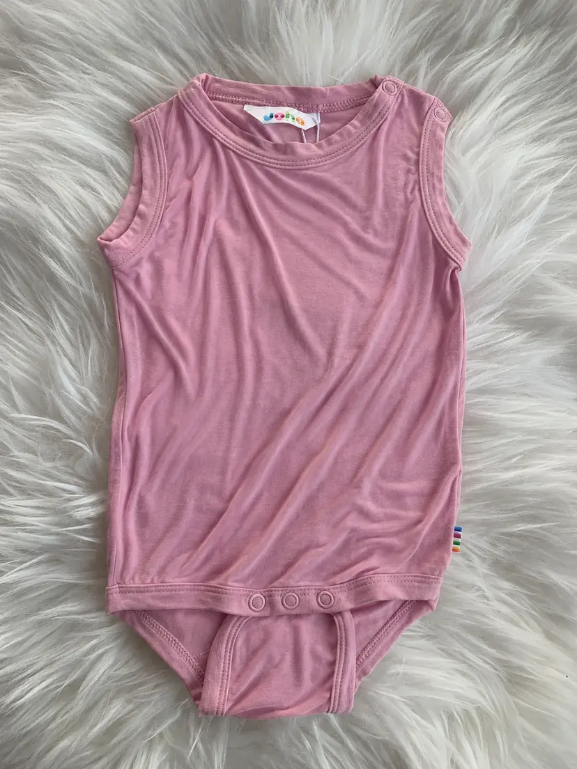 Joha Body uten ermer i bambusviskose Rosa