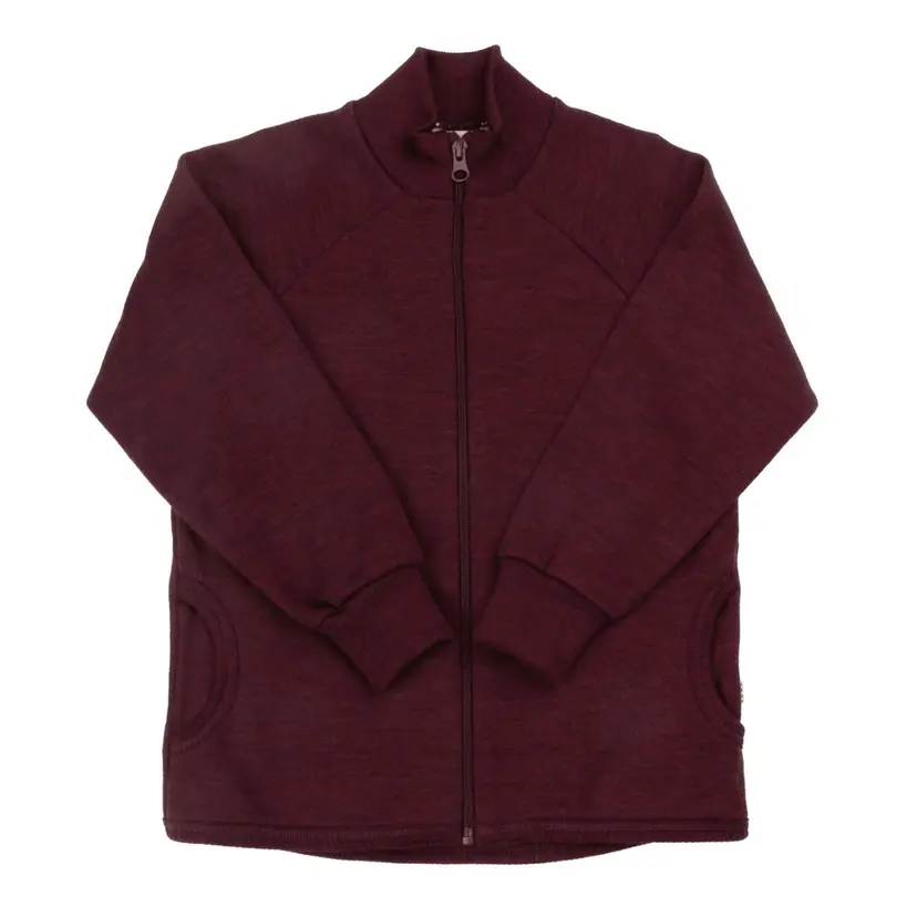 Joha Joha - Cardigan i Ull Burgunder
