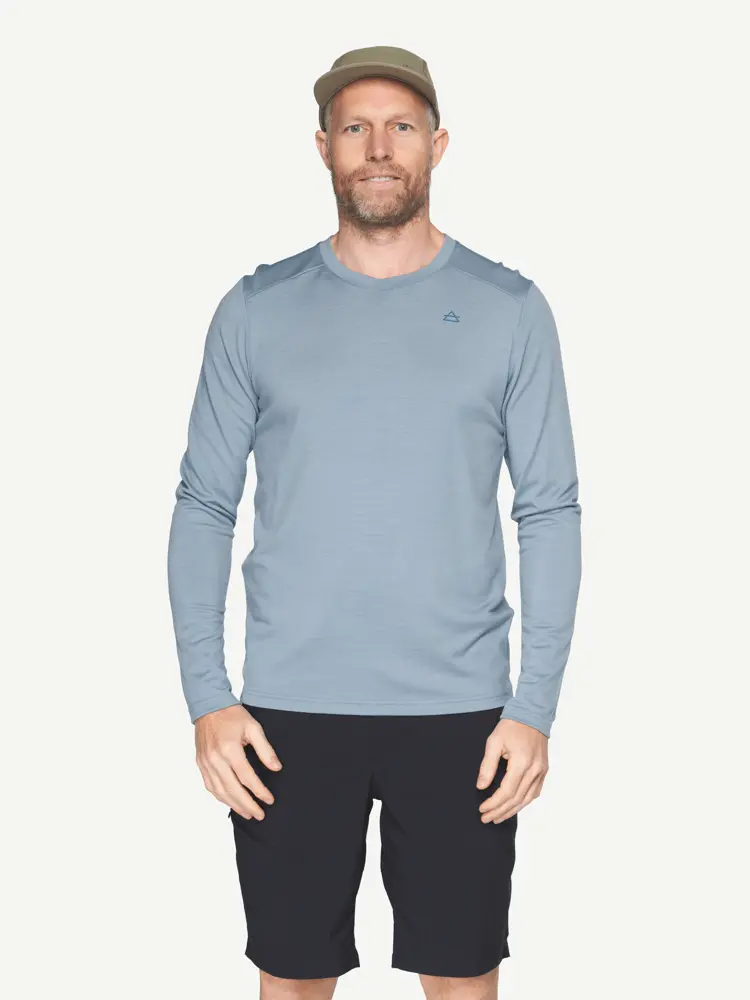 Devold Devold - Premium Long Sleeves Herre - Large - Blå