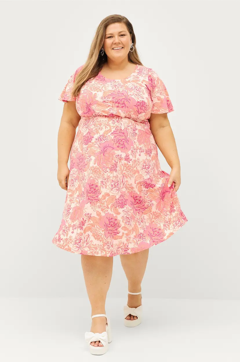 Ellos Collection Kjole Melinda - Rosa