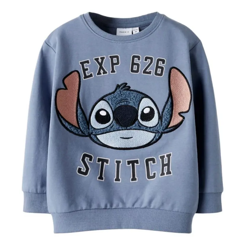 NAME IT Name It - Genser Sweat Stitch Flint Stone