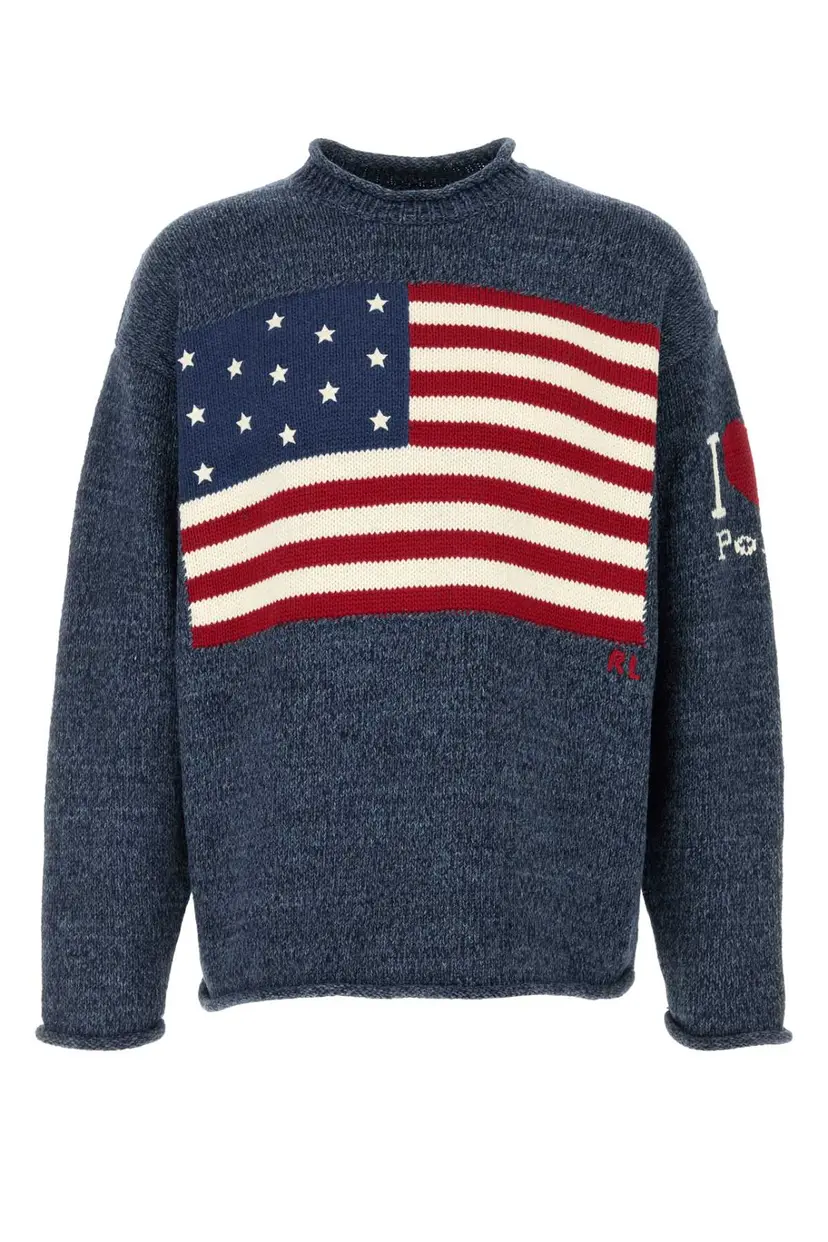 Polo Ralph Lauren Polo Ralph Lauren Strikkegensere – Blå