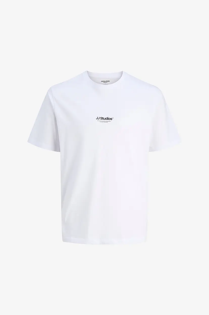 Jack & Jones Plus T-skjorte jjeSoho Tee SS Crew Neck Pls - Hvit