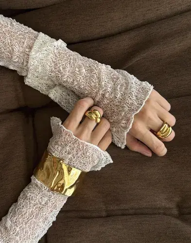 Muli Collection Muli Collection - Gull - Dune Cuff Bracelet