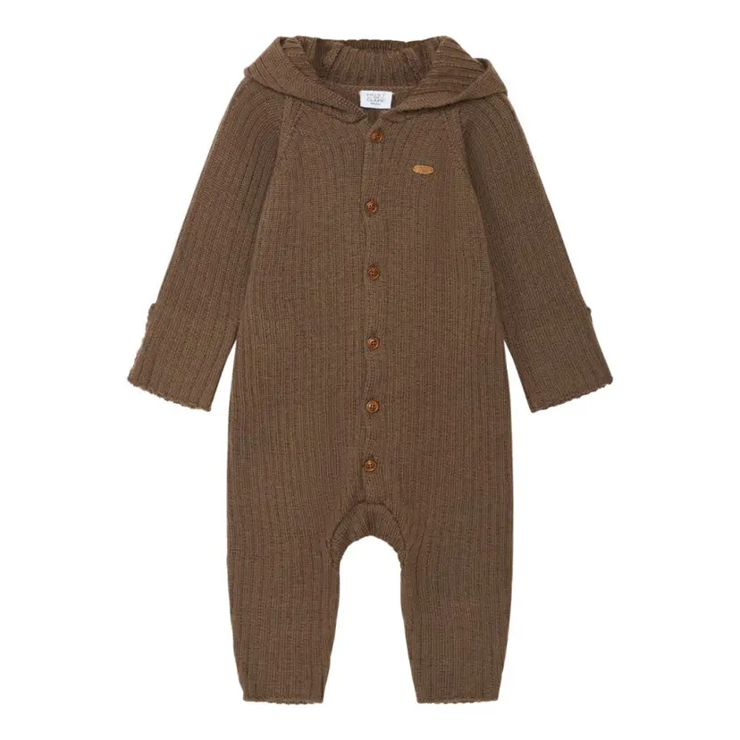 Hust and Claire Hust and Claire - Heldress Ulldress Strikket Murri Coffee