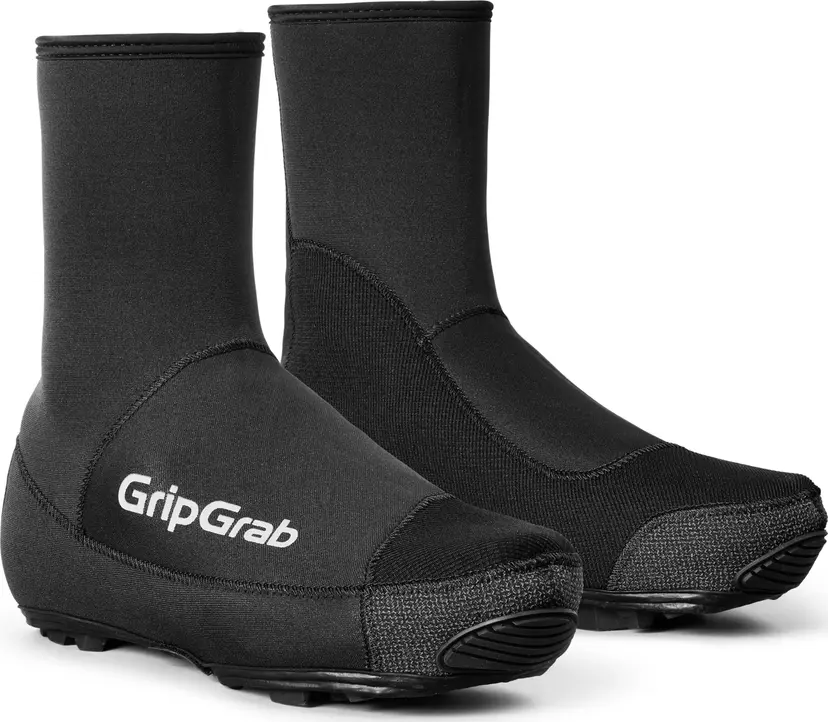 GripGrab Gripgrab Unisex Gripgrab Pacr Waterproof Winter Gravel Shoe Covers Black