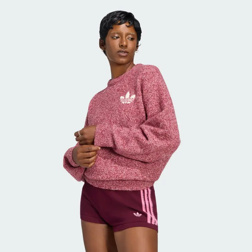 Adidas KNIT ESSENTIALS BOUCLE CREW Genser