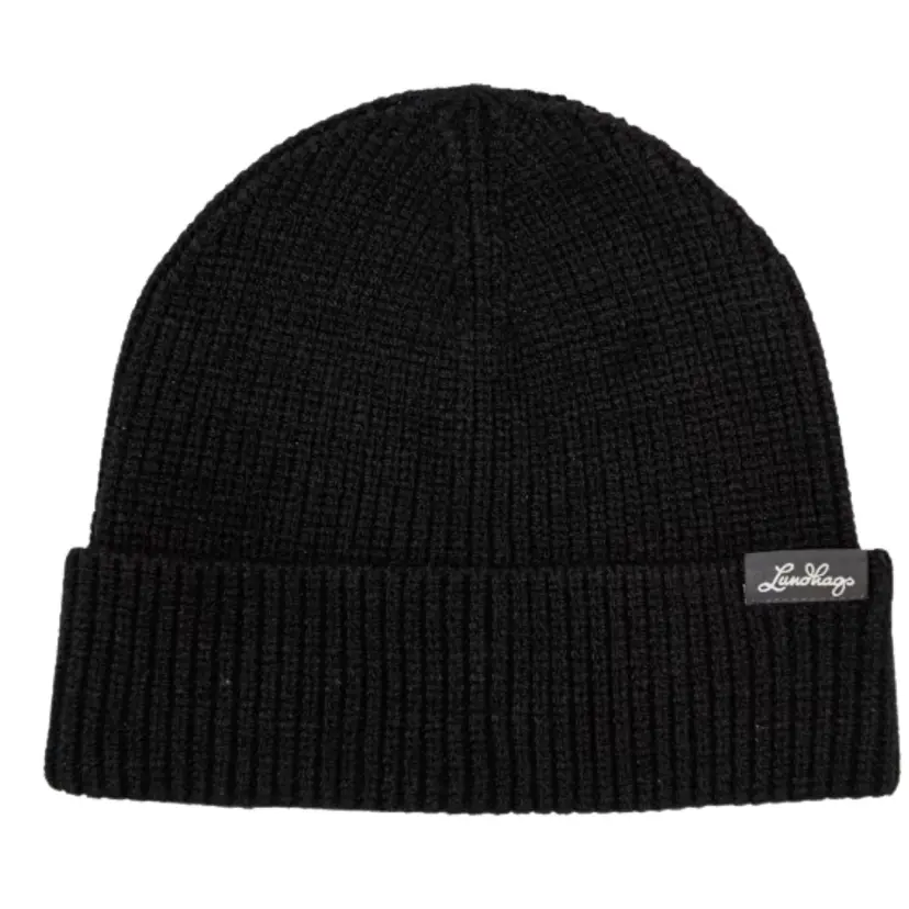 Lundhags Lundhags Core Ribbed Beanie Black