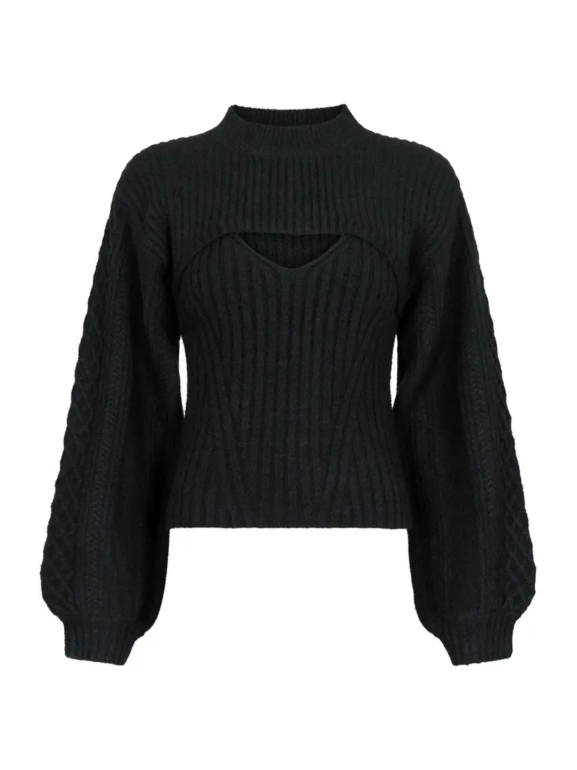 Neo Noir Bonita Bolero Knit Blouse