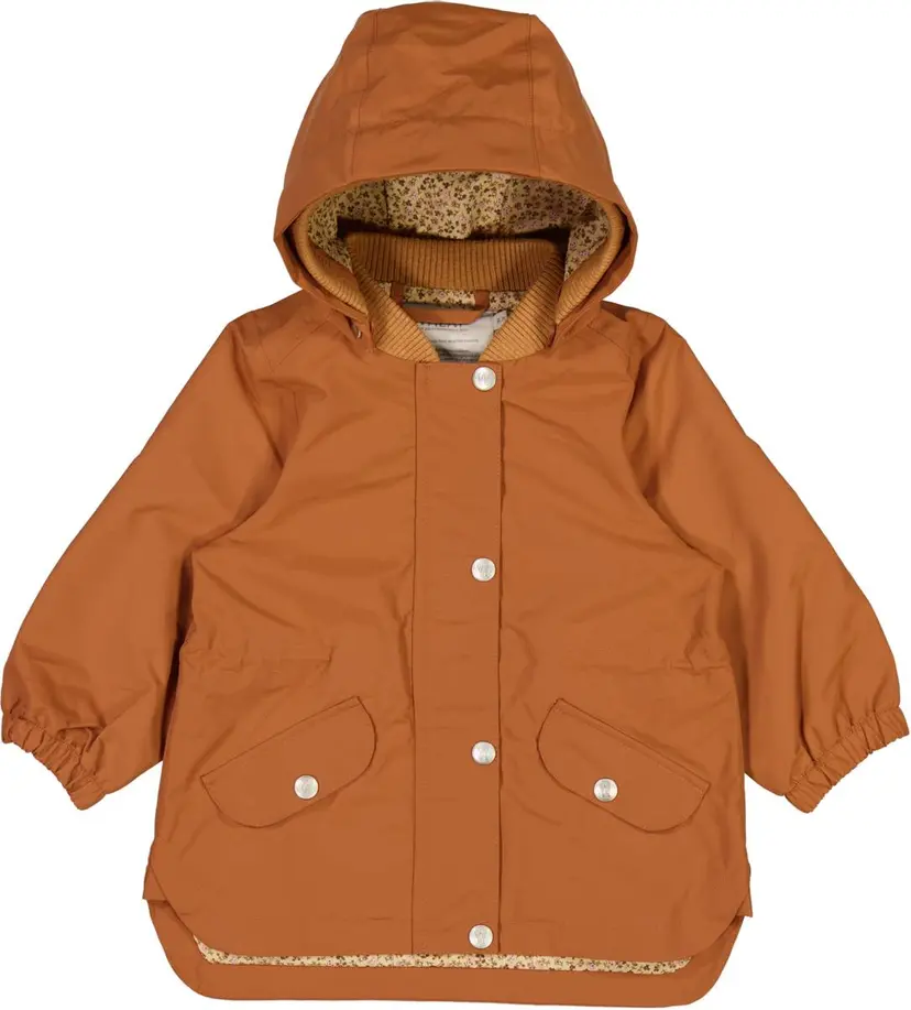 Wheat Wheat Oda Tech Jakke Amber Brown Baby (74 / 9 mnd)