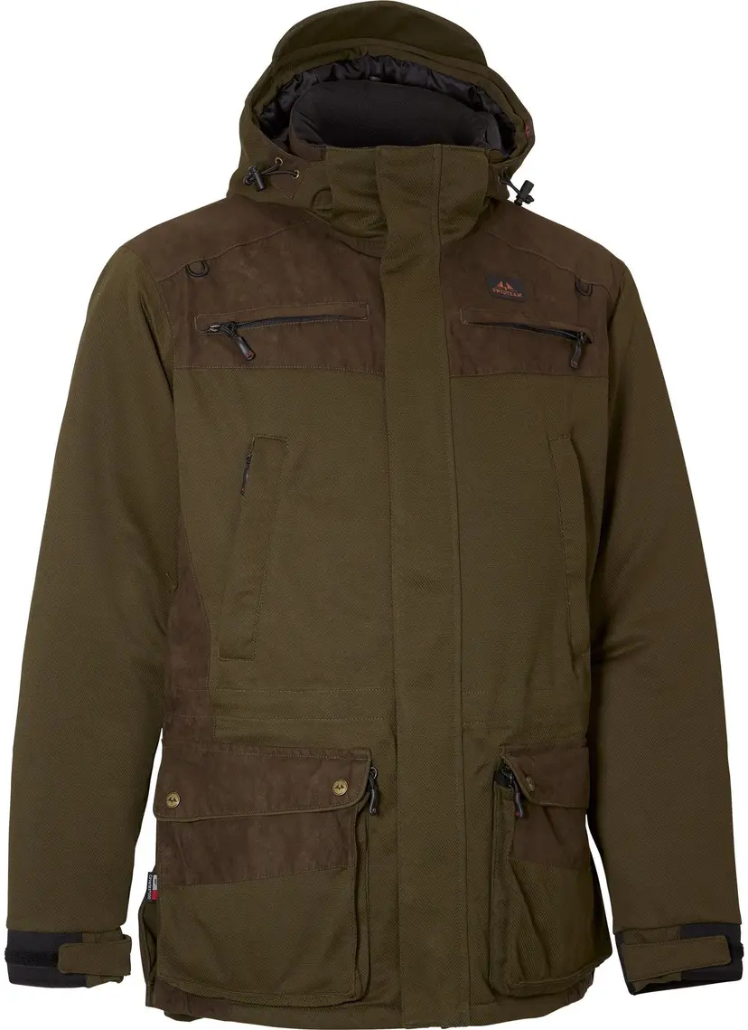 Swedteam Swedteam Crest Booster M's Classic Jacket Olive Green