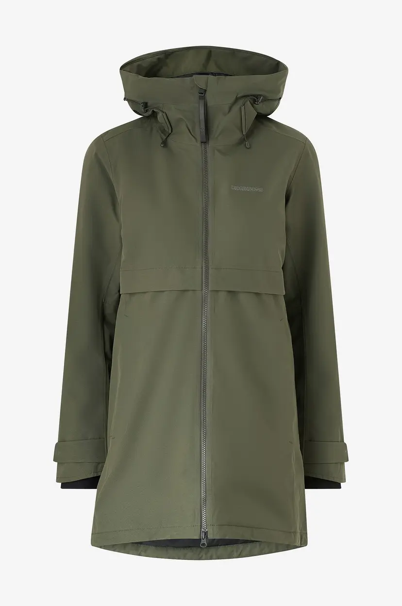 Didriksons Parka Helle Wns Parka 6 - Grønn