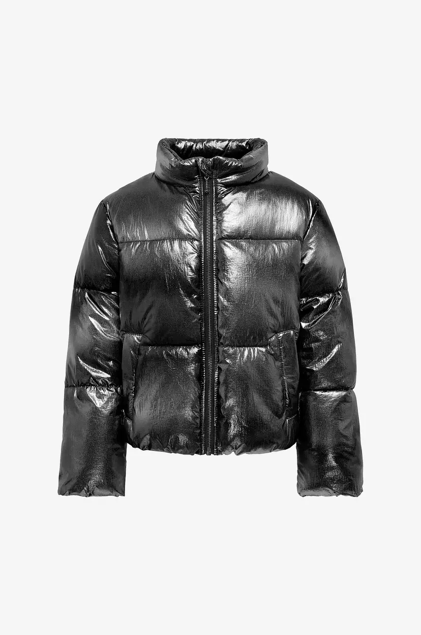 Kids Only Jakke kogCeline Metallic Short Puffer OT - Svart