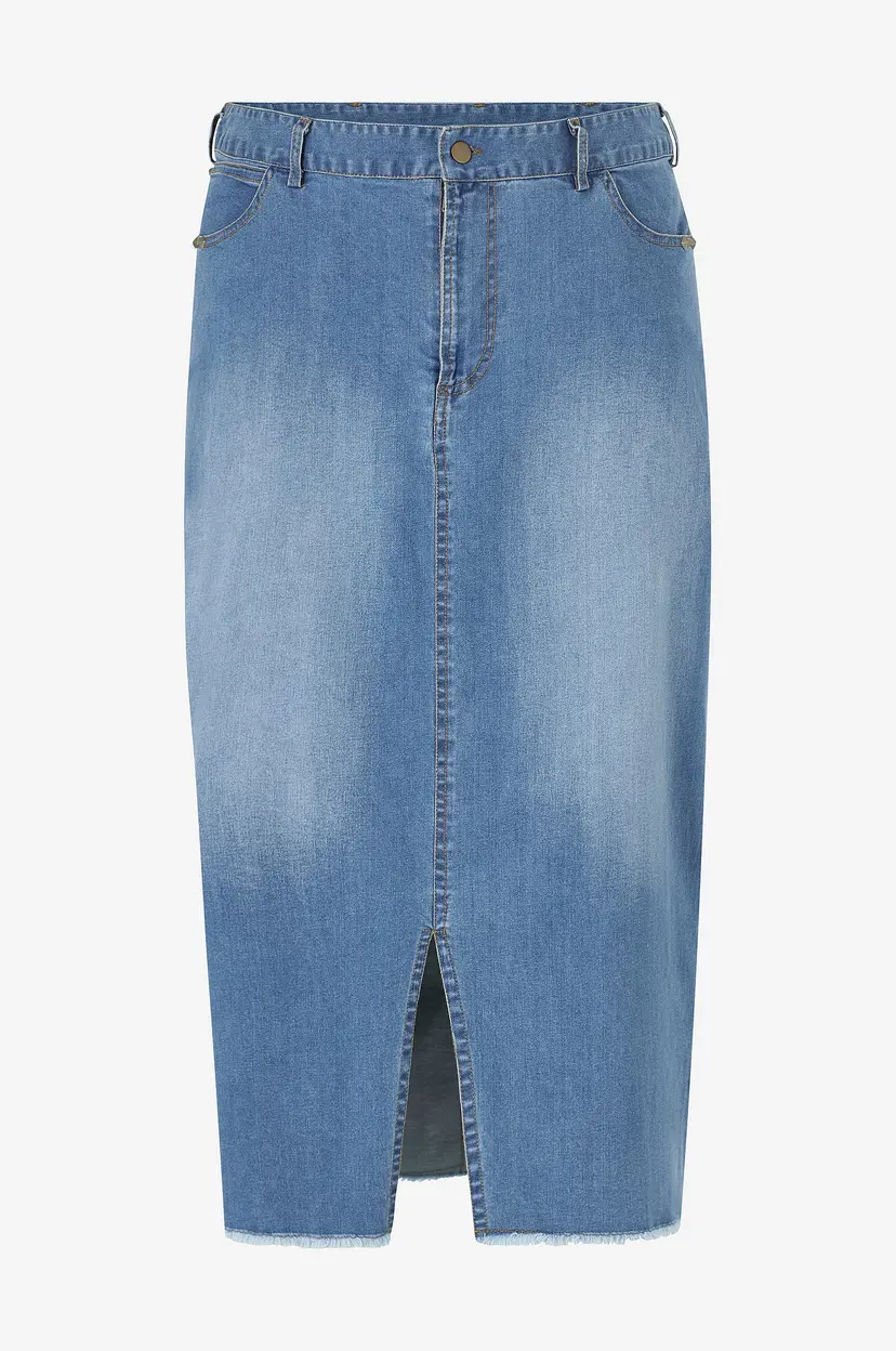 ZOEY Denim skjørt Leslie Skirt - Blå