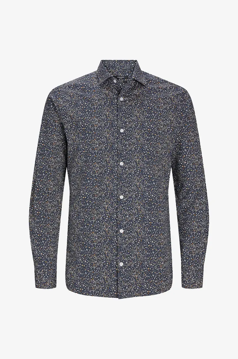 Jack & Jones Skjorte jprBlablackpool Stretch LS Shirt SN - Blå