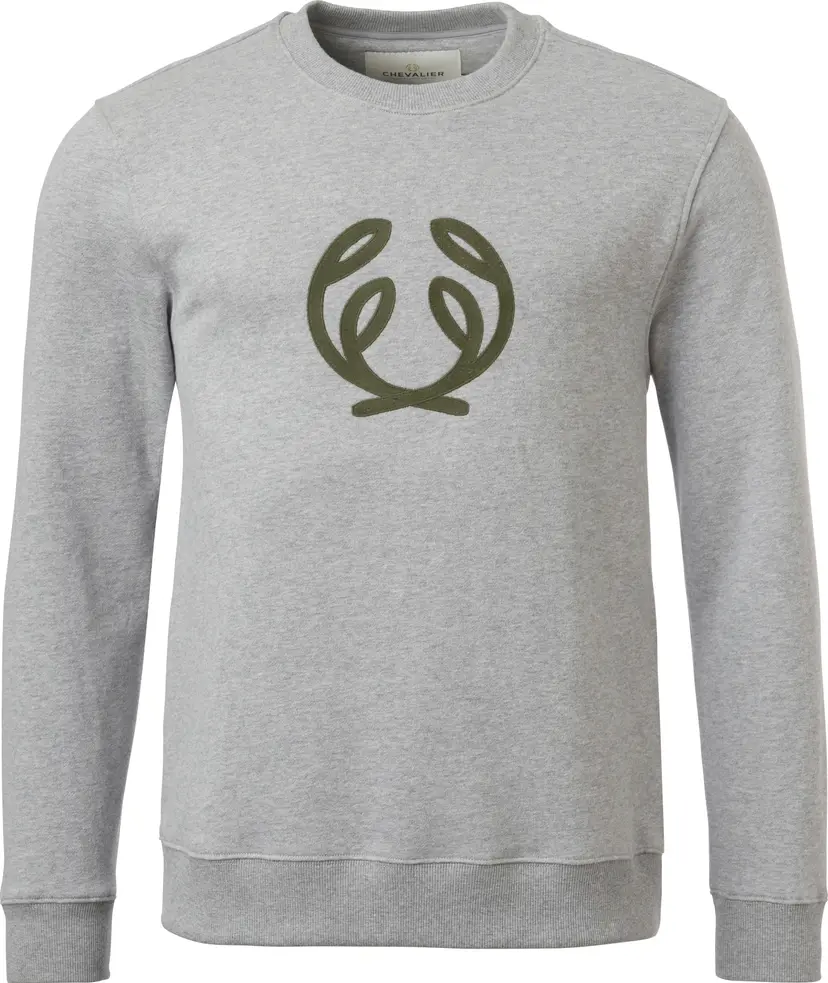 Chevalier Chevalier Men's Symbol Sweatshirt  Grey Melange