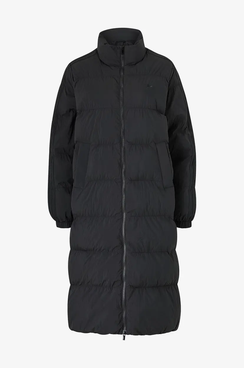 Adidas Originals Kåpe Long Puffer - Svart