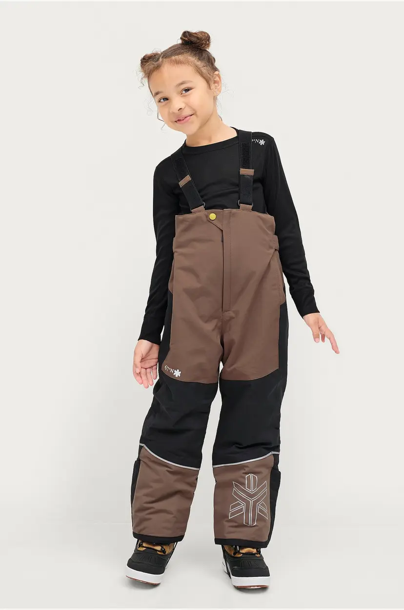 Áhkká Skibukser Bib Pants Mr - Brun