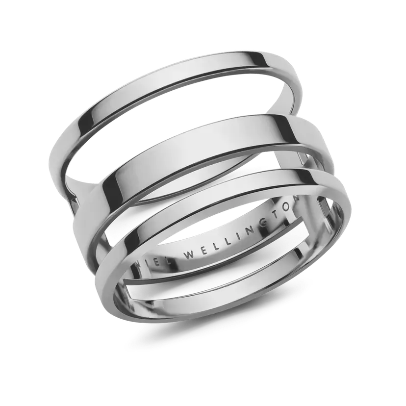 Daniel Wellington Silver Ring Elan Triad | DW