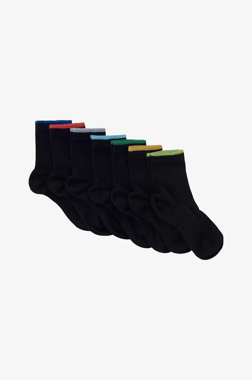 Ellos Collection Sokker Seb 7-pk - Svart