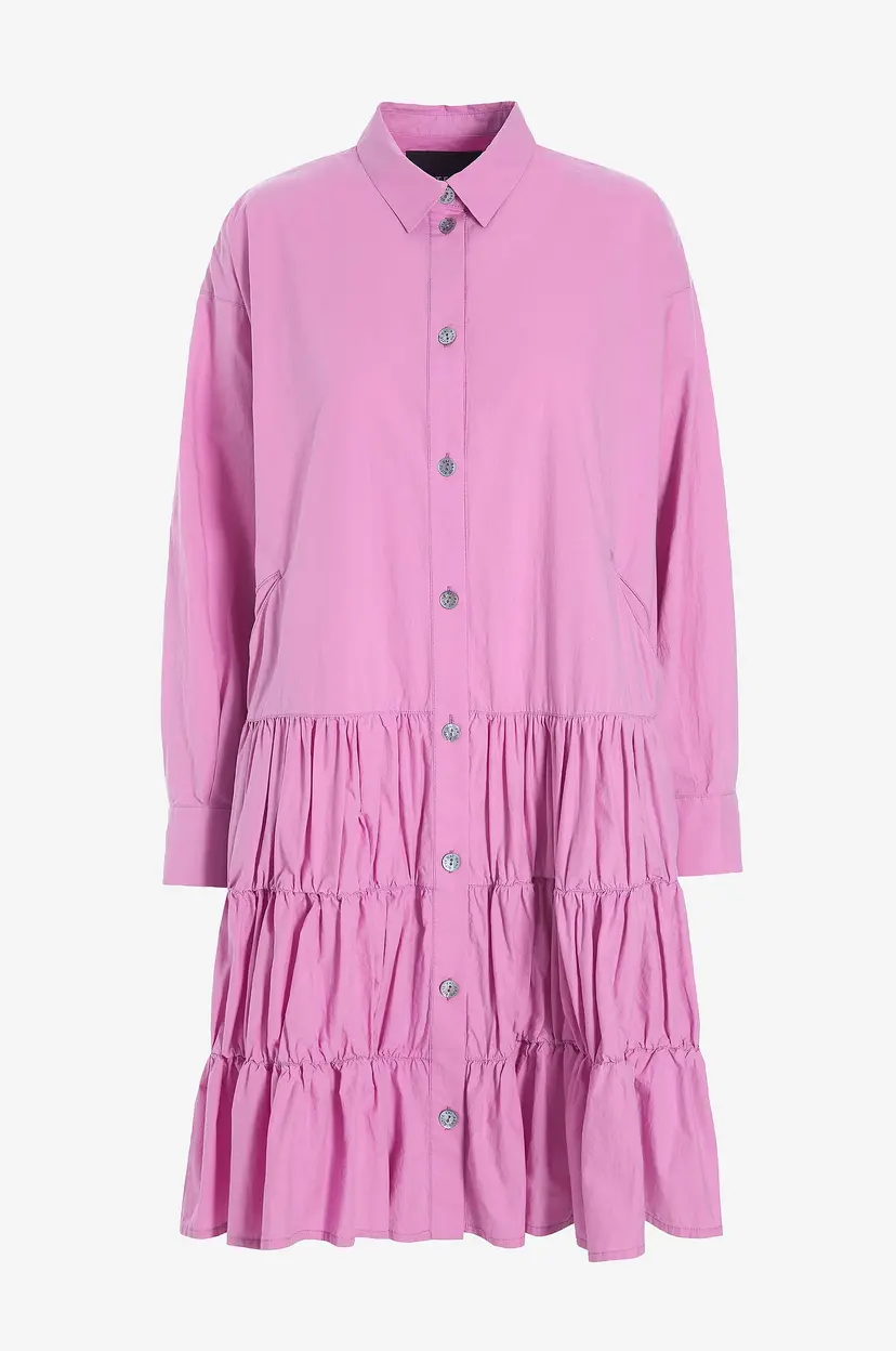 Bitte Kai Rand Kjole Core Cotton - Rosa