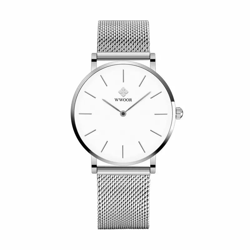 WWOOR WWOOR HourStone Silver White