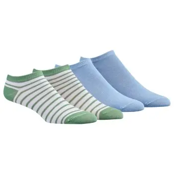 Damella Damella Strømper 4P Ankle Socks Blå/Grønn Str 43/46 Dame