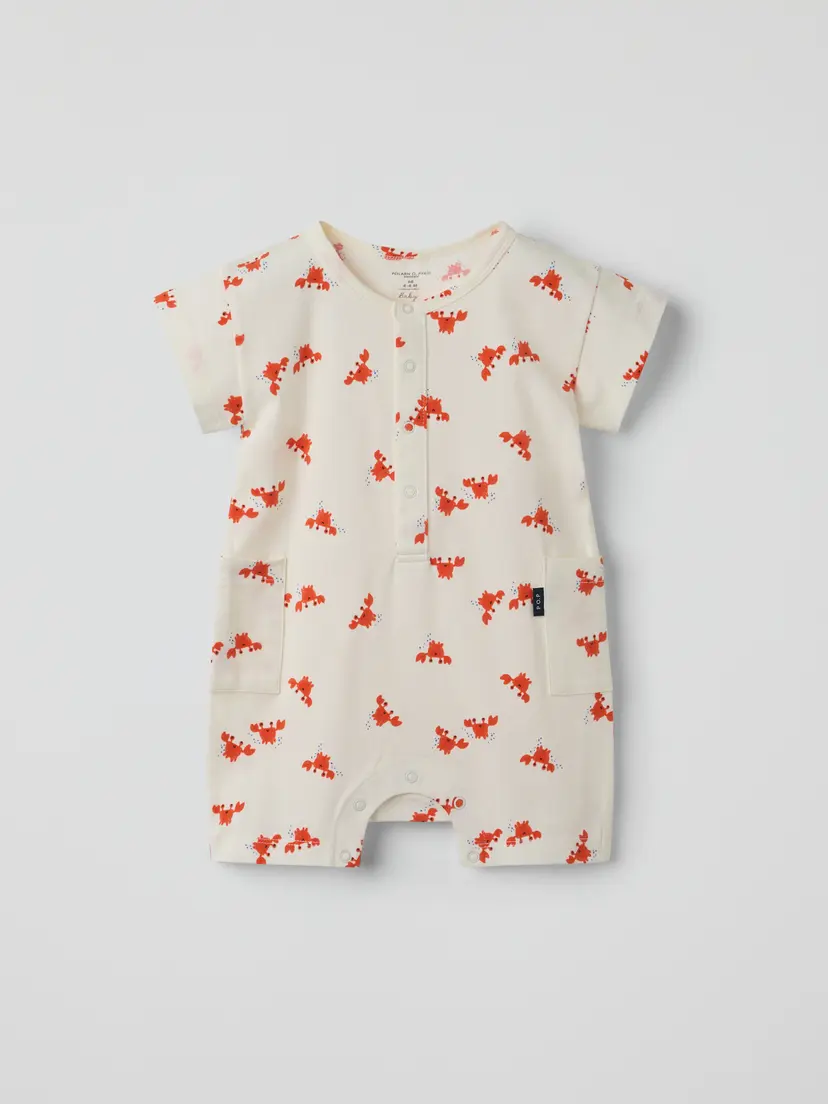 Polarn O. Pyret Kortermet jumpsuit krabber