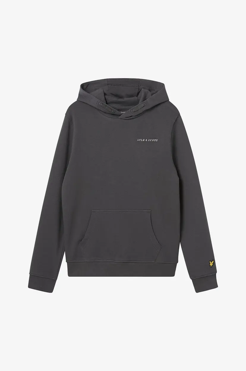 Lyle & Scott Hettegenser Script Embroidered Hoodie - Grå