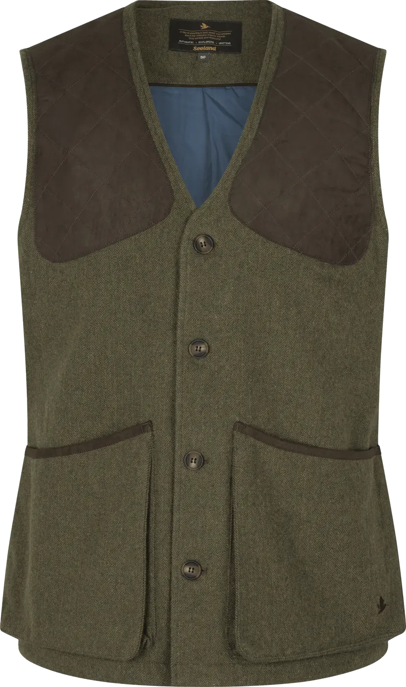 Seeland Seeland W's Hillside Harriet Vest Moss Green