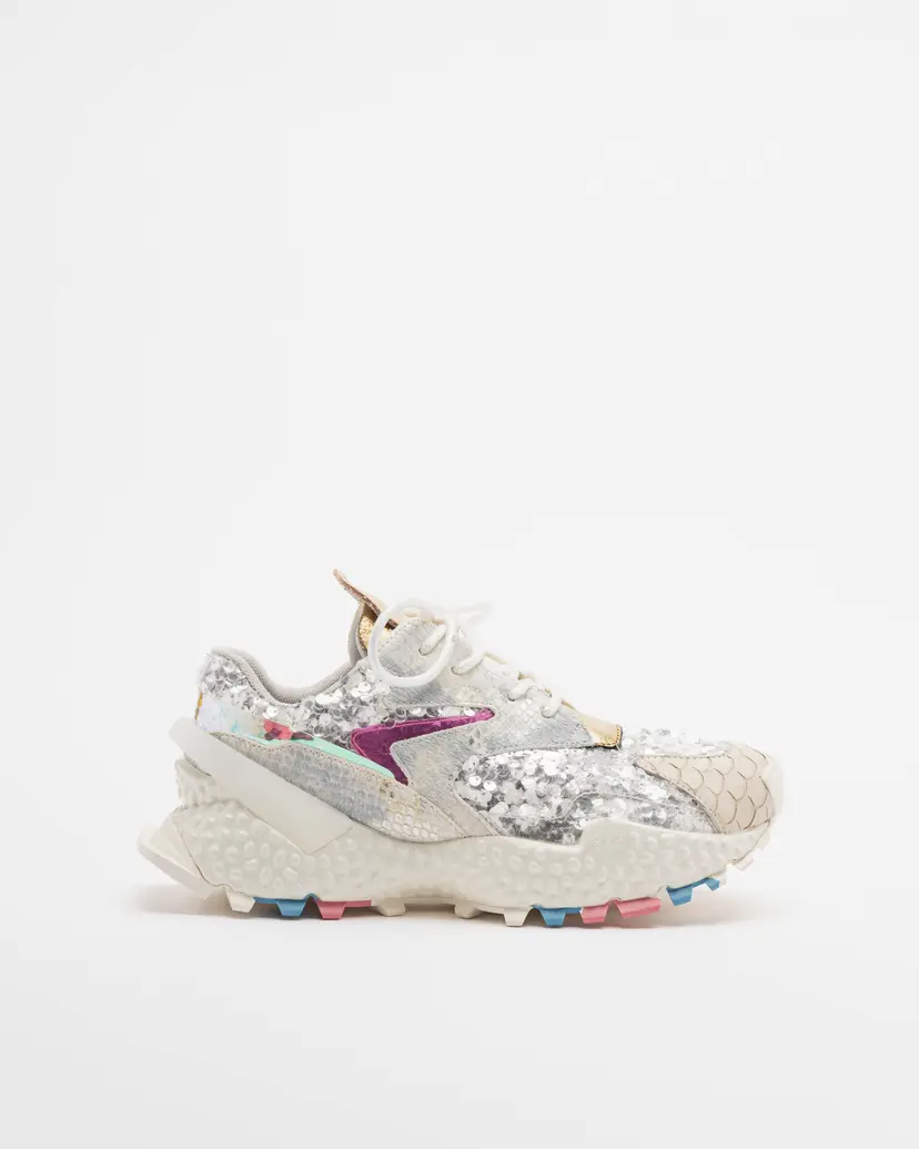 Exé Exé 999-14 Silver Sneakers