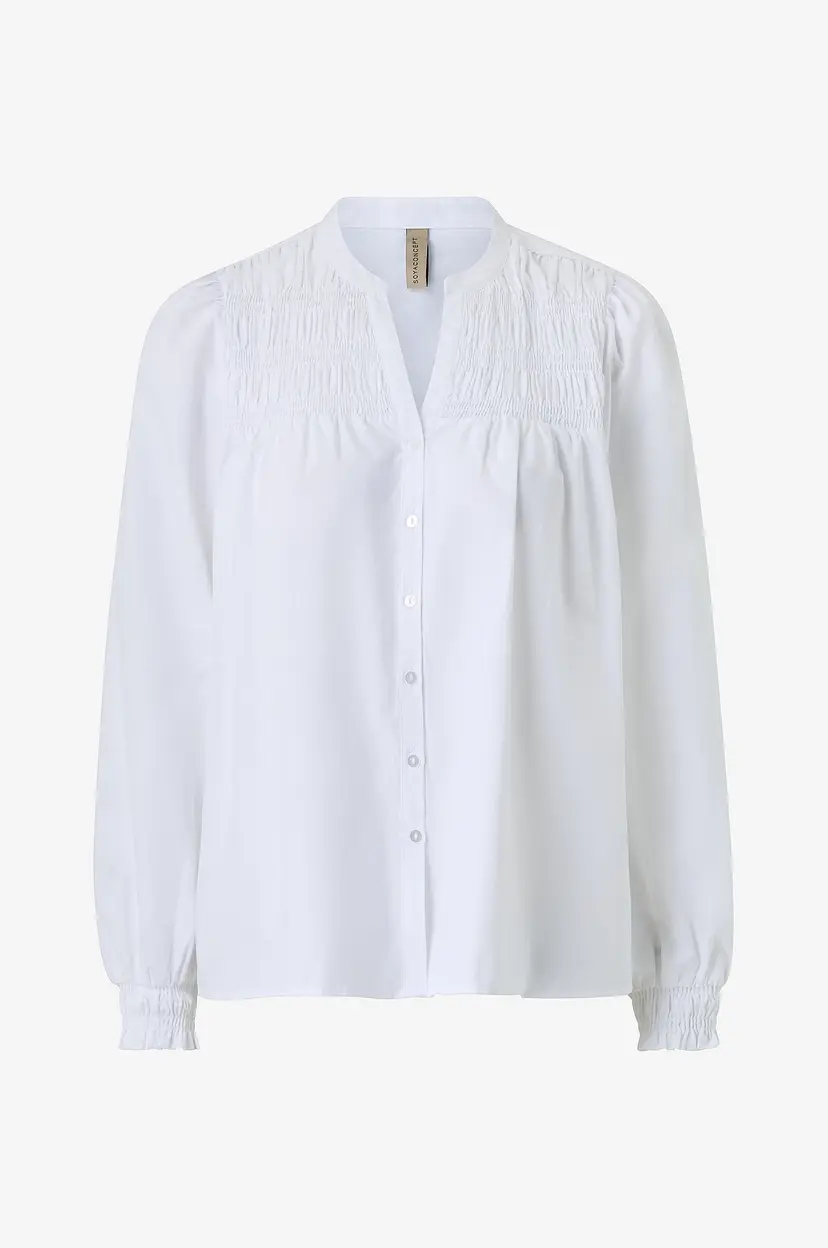 Soyaconcept Bluse Sc-netti 116 - Hvit