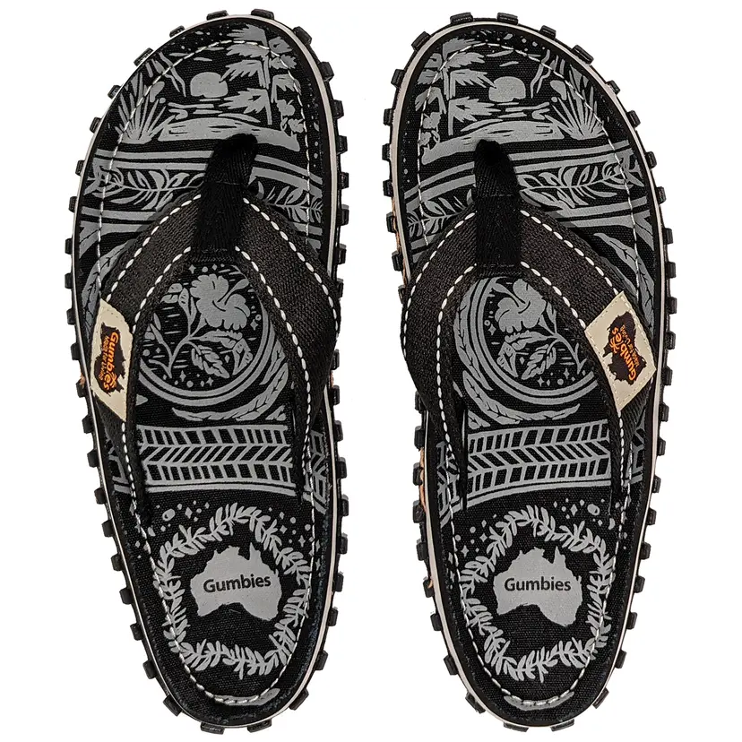 Gumbies Gumbies Unisex Islander Classic Black