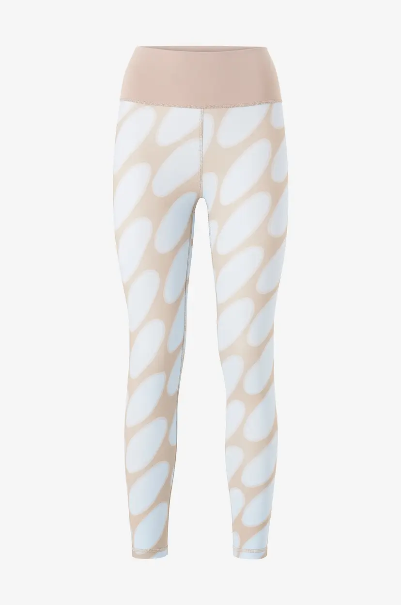 Adidas Sport Performance Treningstights adidas x Marimekko Optime Training 7/8 Tights - Beige