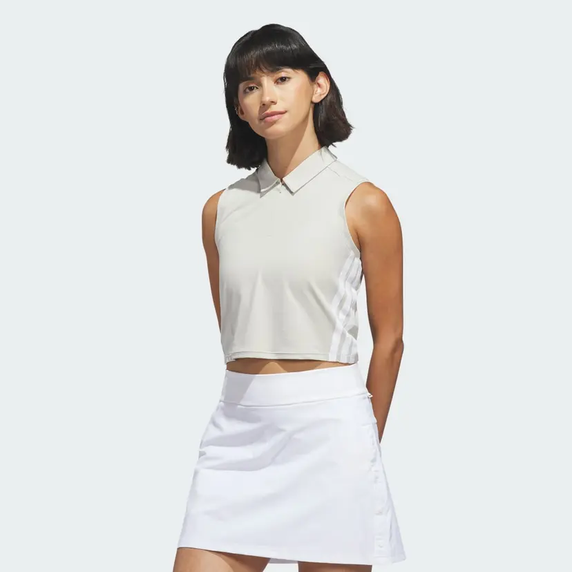 Adidas Beyond The Course Crop Twistknit Poloskjorte