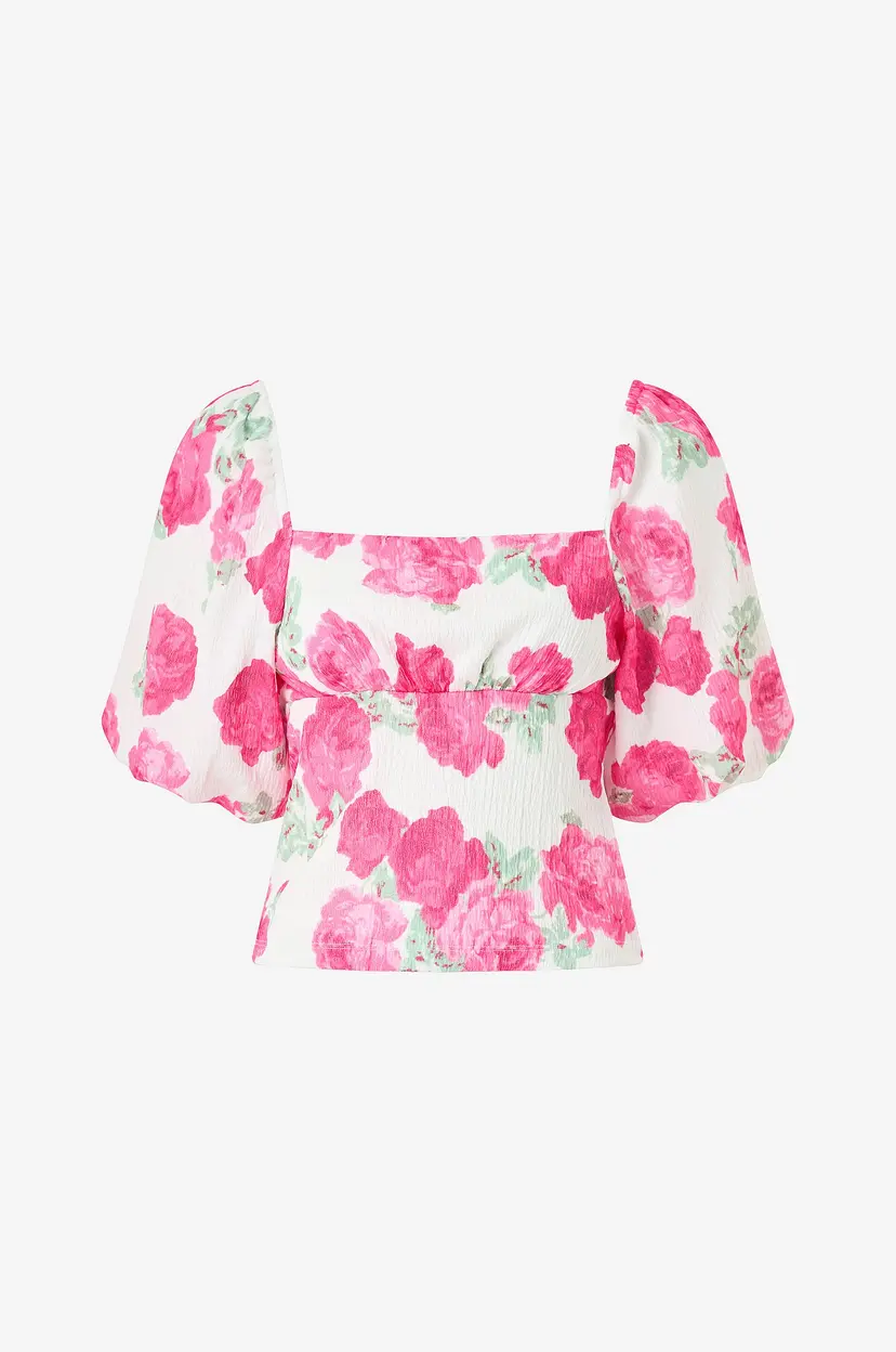 Bubbleroom Topp Volume Sleeve - Rosa