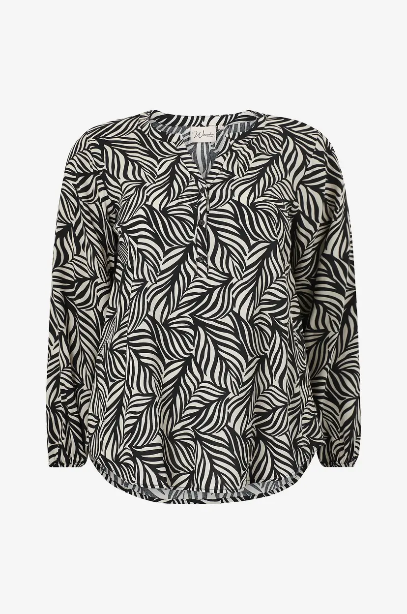Wasabiconcept Bluse wa-Vanda 1 - Svart
