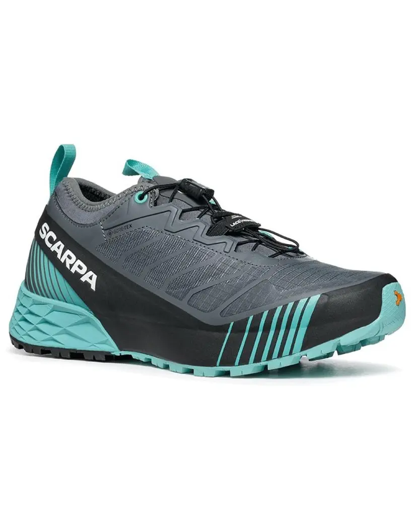 Scarpa Scarpa Ribelle Run GTX Wmn Anthracite-Blue Turquoise