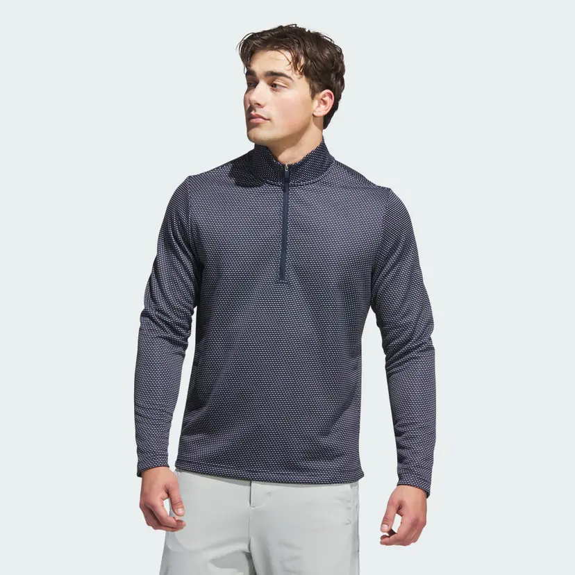 Adidas Performance Printed Quarter-Zip