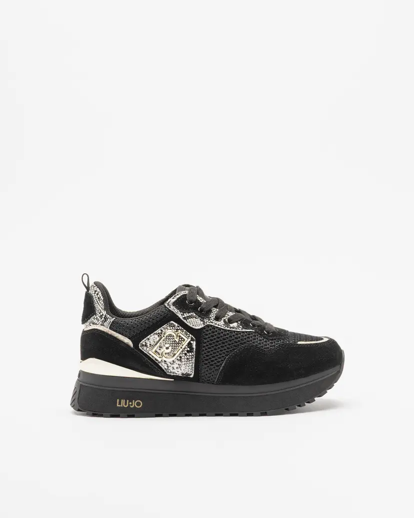 Liu Jo Liu Jo Maxi Wonder Black Sneakers