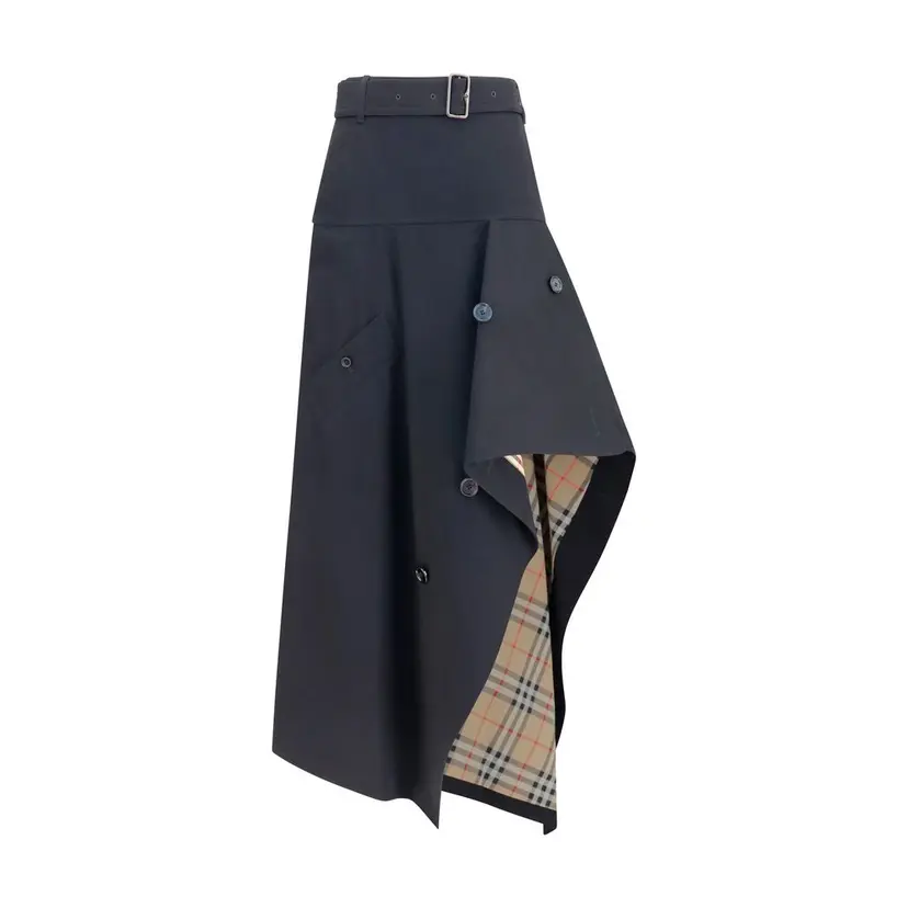 Burberry Burberry Midiskjørt – Svart