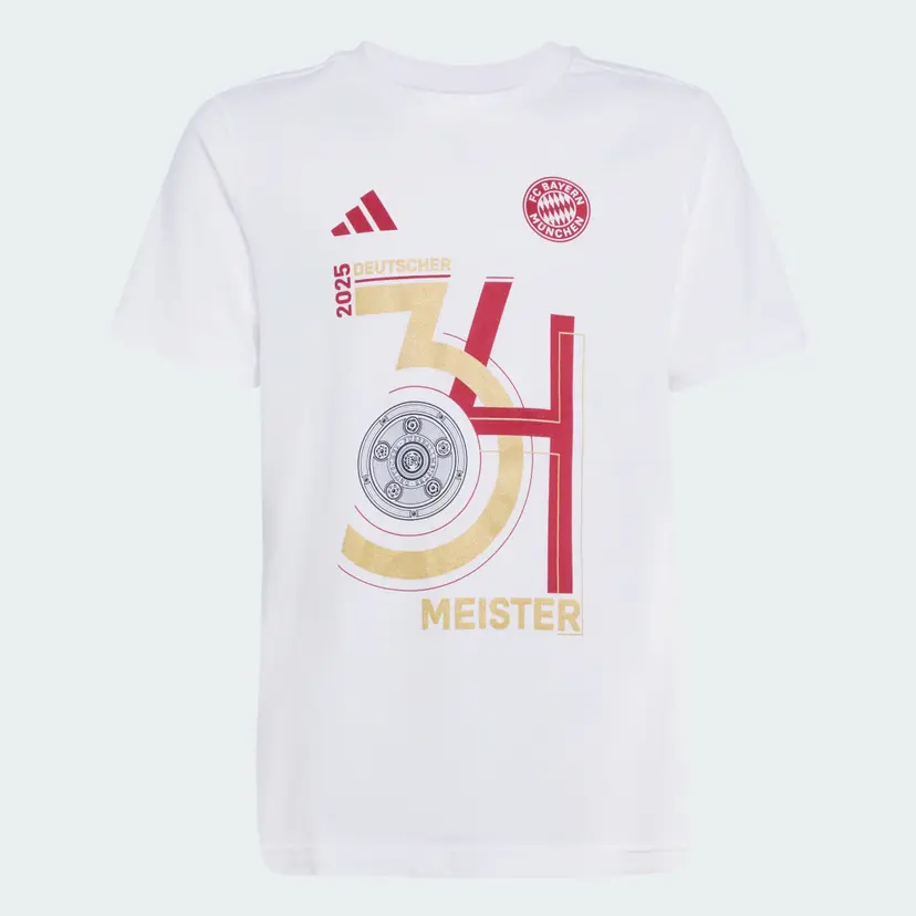 Adidas FC Bayern Championship Winner T-skjorte Youth