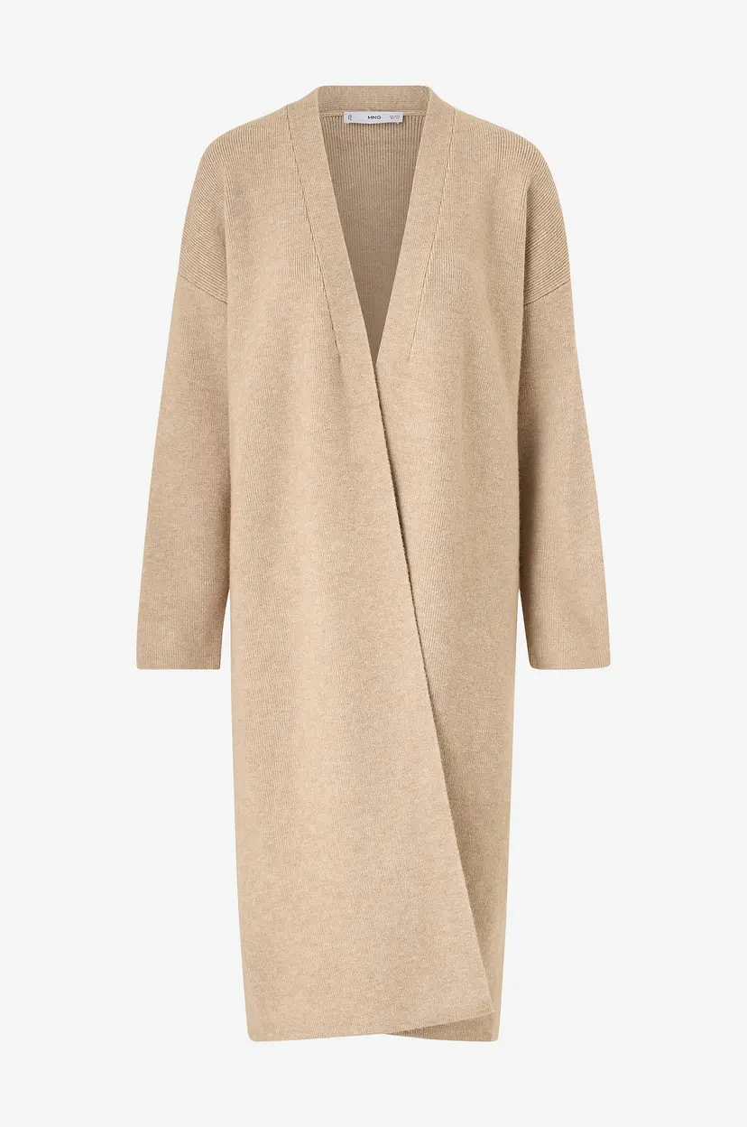 Mango Kardigan Ringon - Beige