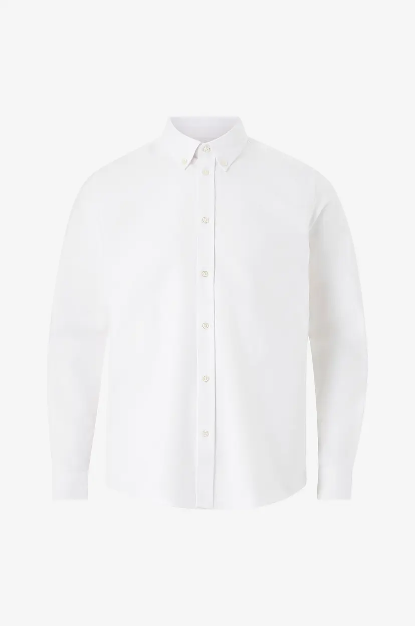 Les Deux Skjorte Konrad Oxford Shirt - Hvit