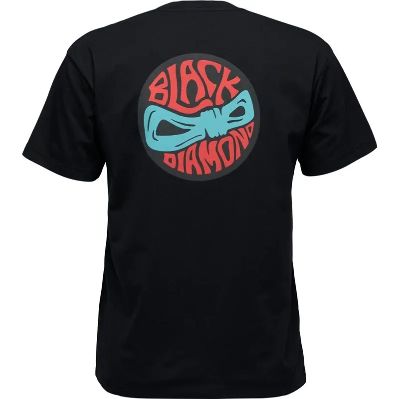 Black Diamond Black Diamond W Rope Badge Ss Tee Black