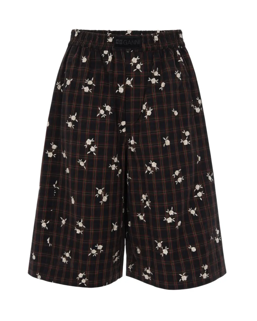Ganni Ganni Shorts – Brun