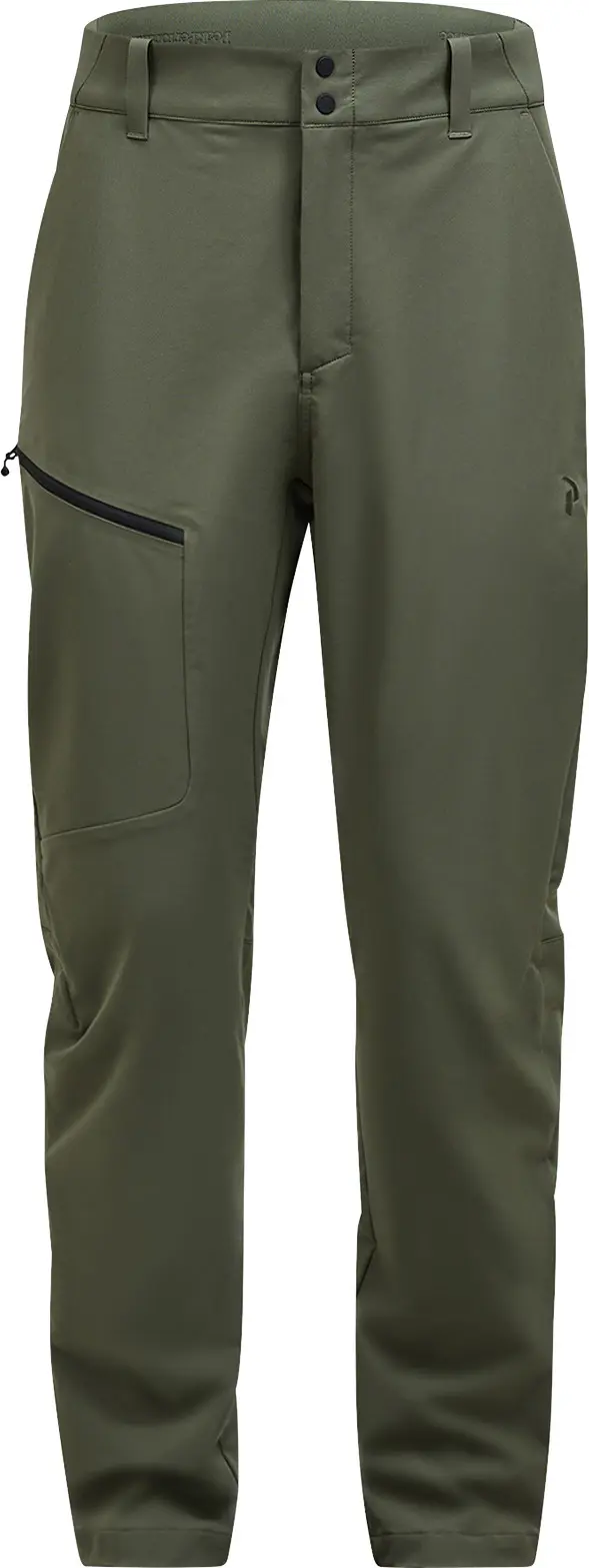 Peak Performance Peak Performance Men's Scale Softshell Pants Pine Needle