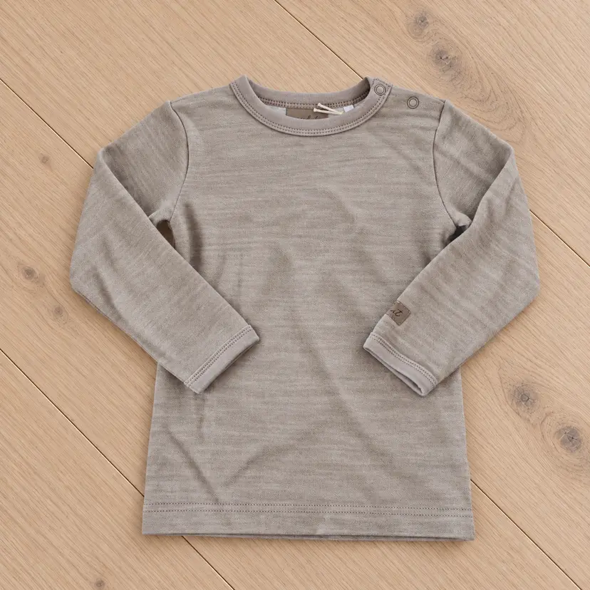 Need it Trøye i ull/bambus "Digg" Sand