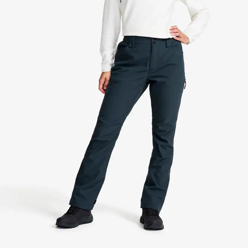RevolutionRace Hiball Essential Softshell Pants Dame Blueberry